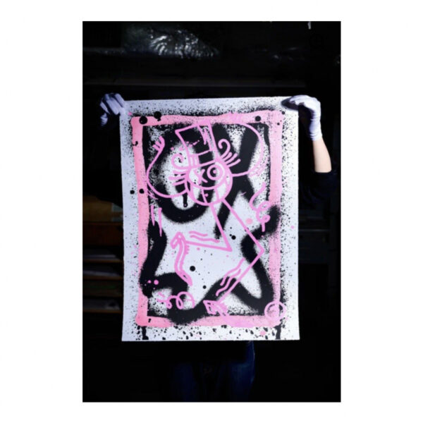 Pink Mr. A on Spray