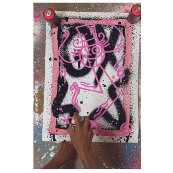 Pink Mr. A on Spray – Image 3
