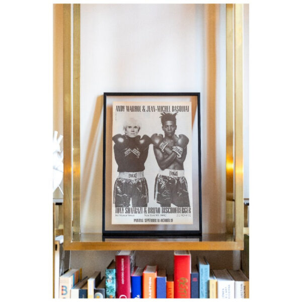 Affiche originale de l’exposition Warhol Basquiat – Image 2