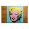 Marilyn Monroe – jaune sur fond turquoise – Image 2