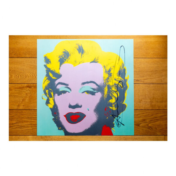 Marilyn Monroe – Rose sur fond vert, FS 11.23