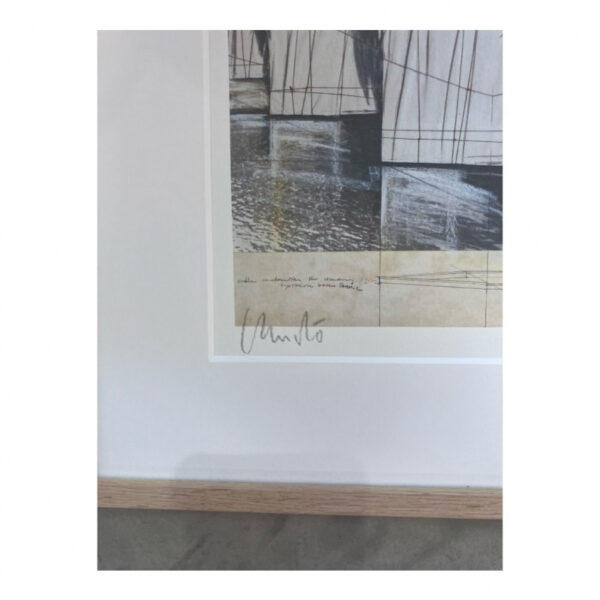 Lithographie Le Pont Neuf – Image 2