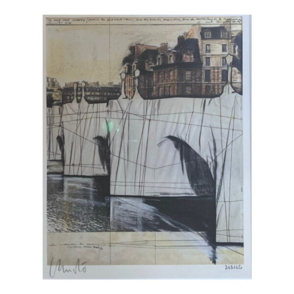 Lithographie Le Pont Neuf – Image 4