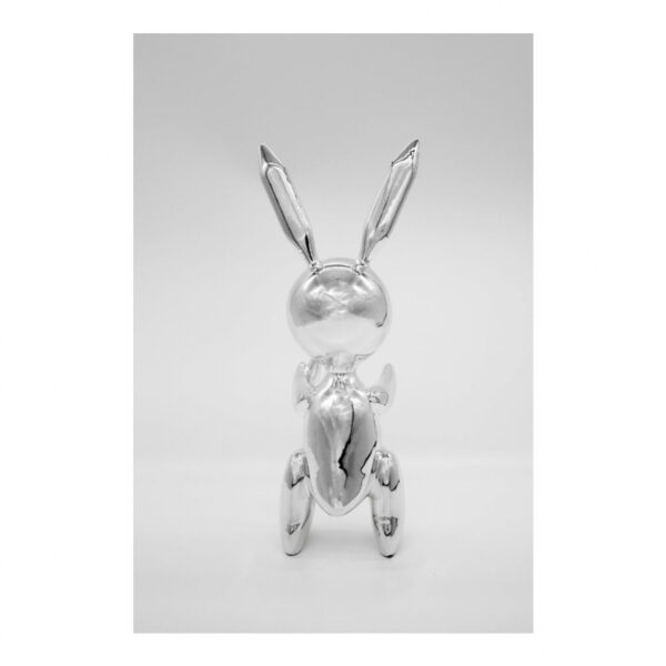 Ballon Rabbit Silver – Image 3