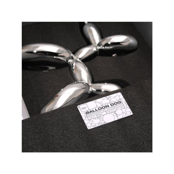 Balloon Dog Silver – Image 6