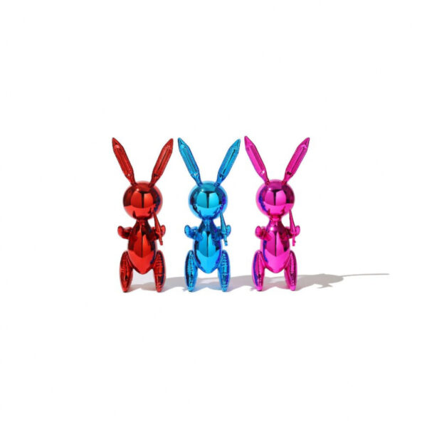 Balloon Rabbit Blue – Image 4