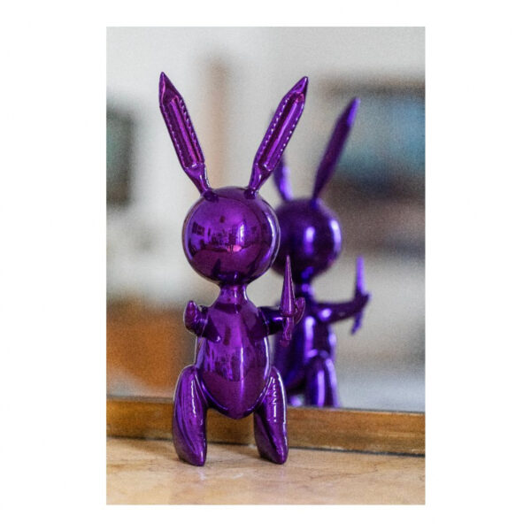 Balloon Rabbit Violet – Image 4