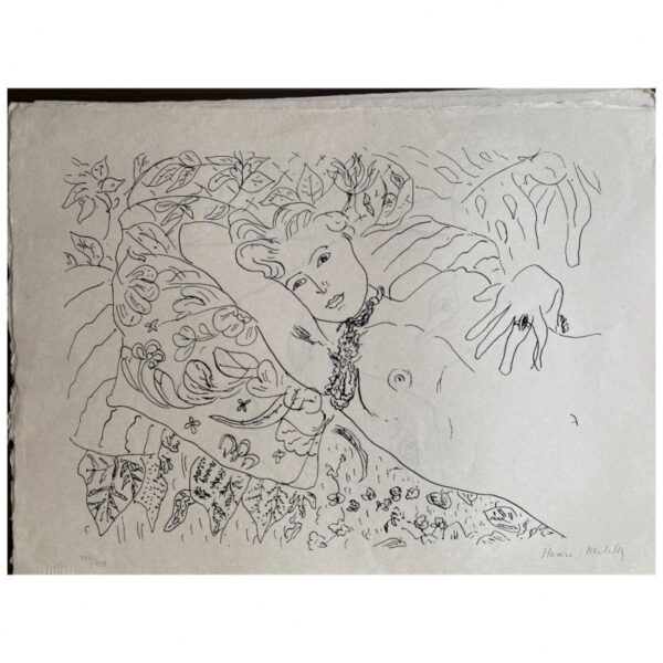 Femme Allongée Nature