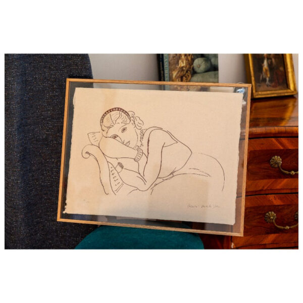 Femme au divan