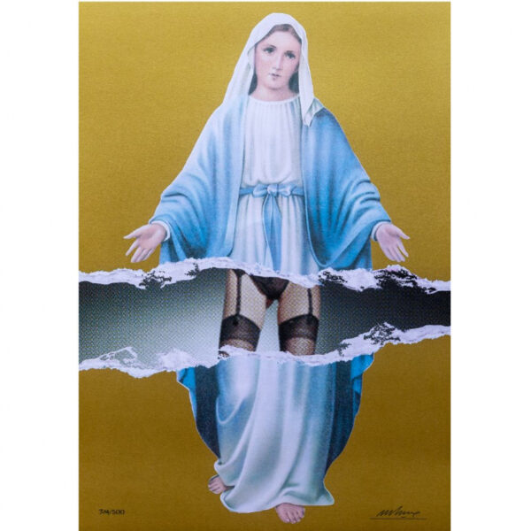 Virgin Mary- Vierge Gold – Image 2