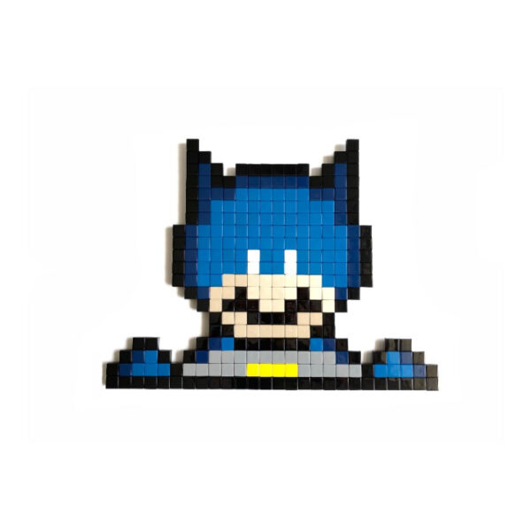 Batman, mosaïque en céramique