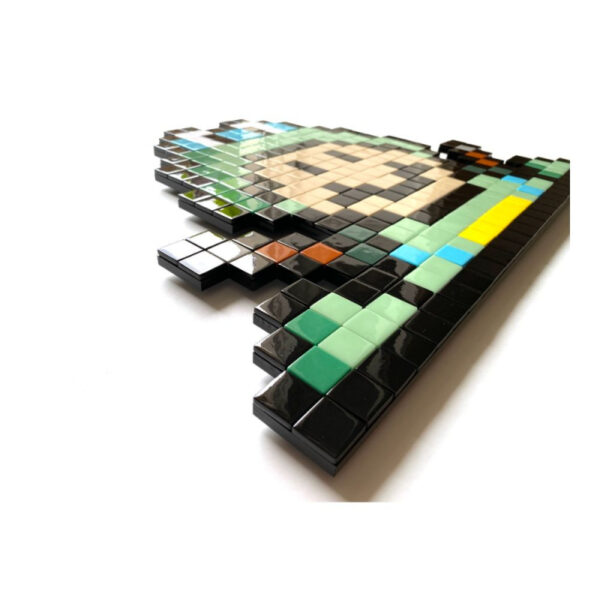 Frog, mosaïque, pièce unique – Image 2