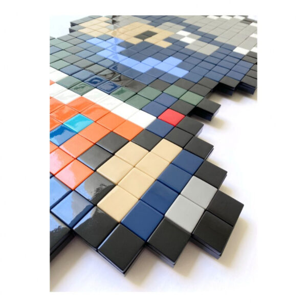 Kakashi, mosaïque, pièce unique – Image 2