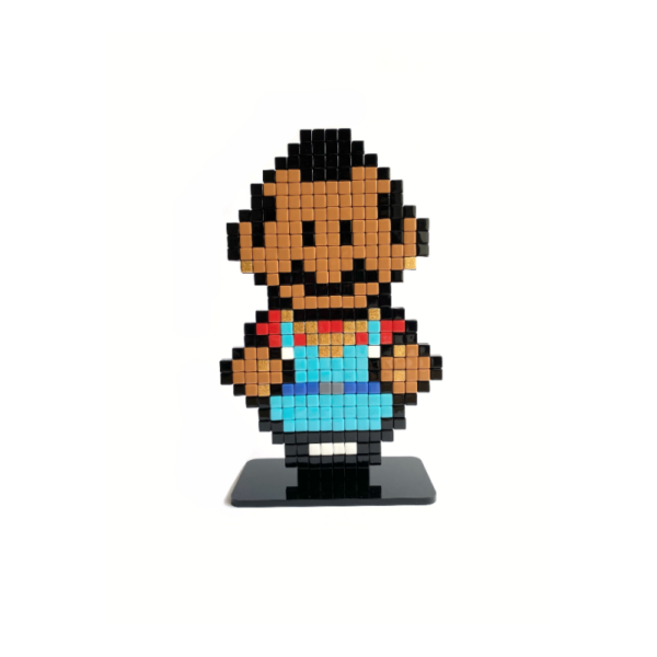 Mister T, micro-mosaïque
