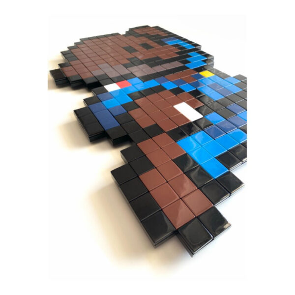 Teddy, mosaïque, pièce unique – Image 2