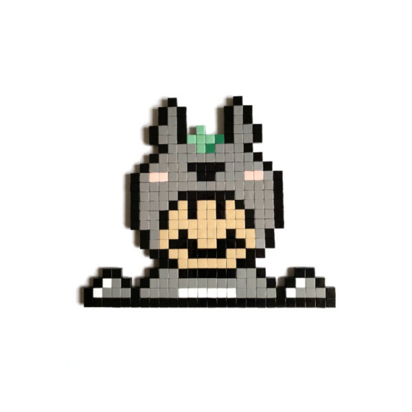Totoro, mosaïque en céramique