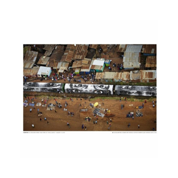 Action in Kibera slum, Nairobi, Kenya, 2018