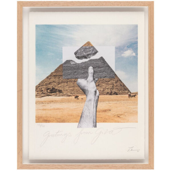 Greetings from Giza, Collage