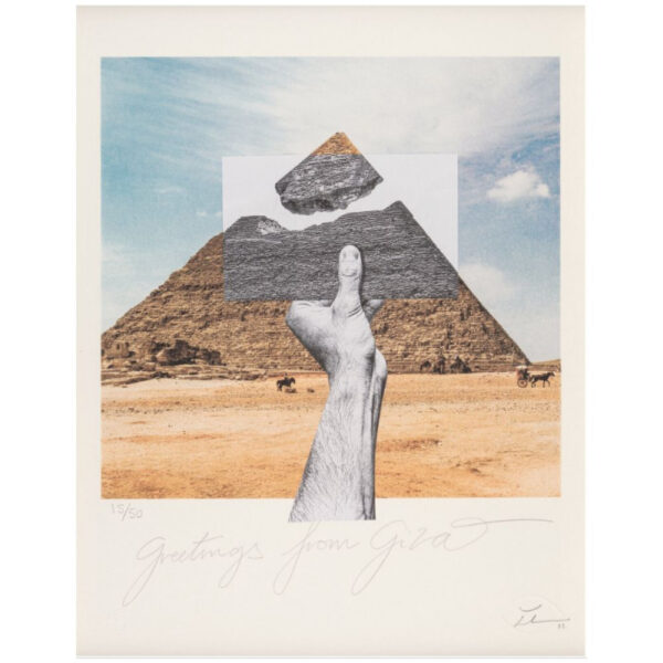 Greetings from Giza, Collage – Image 2