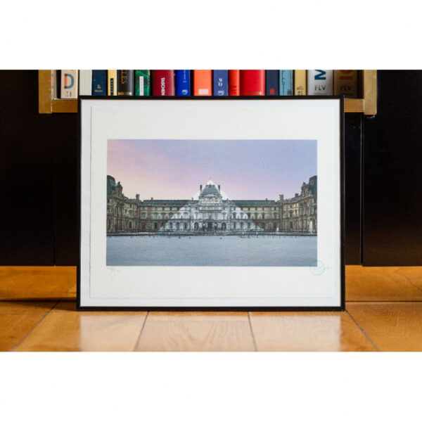 JR au Louvre, La Pyramide, Paris, France, 2016