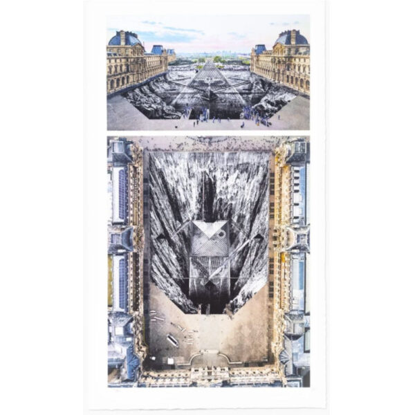 JR au Louvres et le secret de la grande pyramide, Diptyque