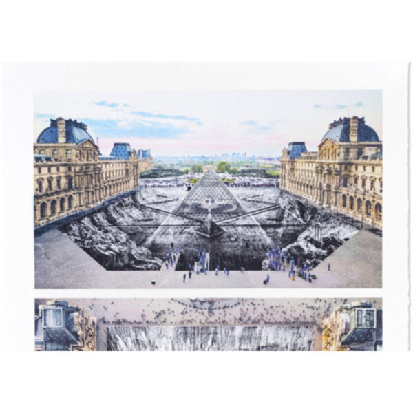 JR au Louvres et le secret de la grande pyramide, Diptyque – Image 4