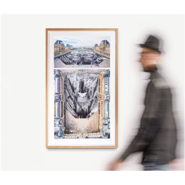 JR au Louvres et le secret de la grande pyramide, Diptyque – Image 5