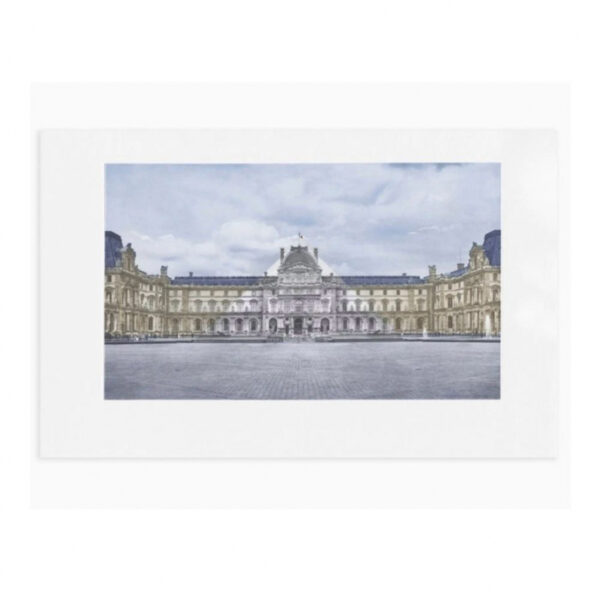 JR – Le Louvre revu par JR héliogravure couleur