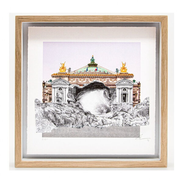 Retour à la caverne, acte I, collage, Paris, 2023 – Image 2