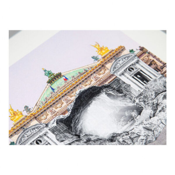 Retour à la caverne, acte I, collage, Paris, 2023 – Image 3