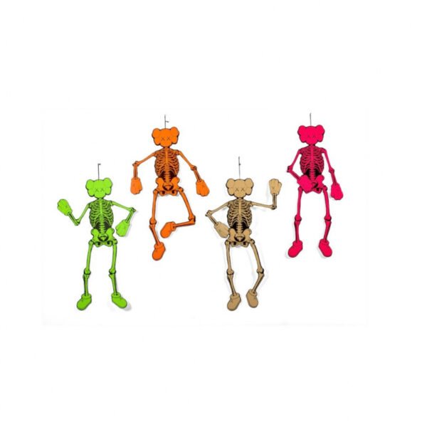 Skeleton Board Cut out Ornament Bones
