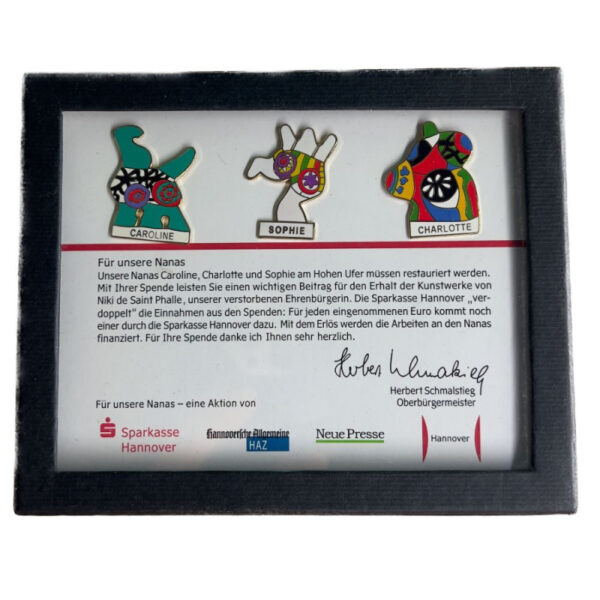 Coffret 3 pins Niki de Saint Phalle Nana