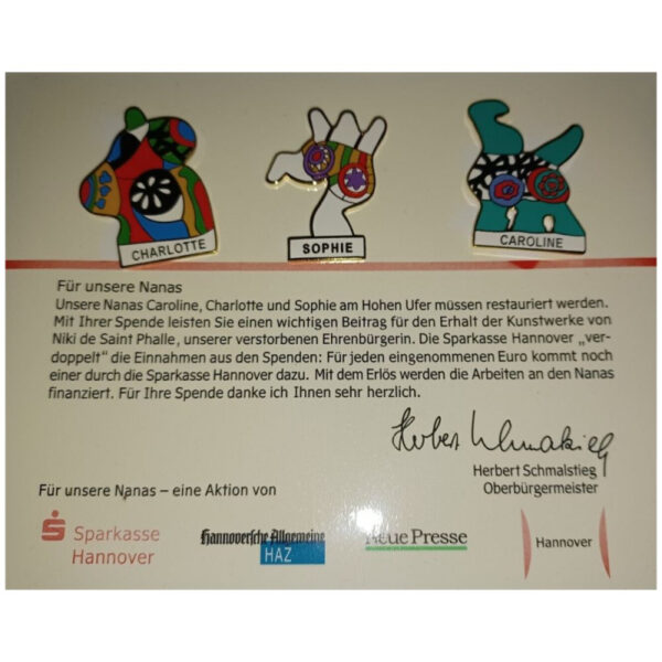 Coffret 3 pins Niki de Saint Phalle Nana – Image 2