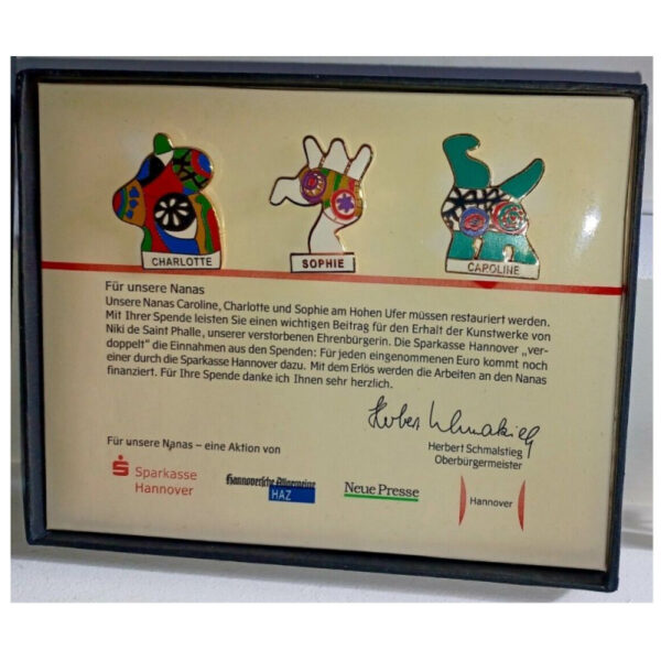 Coffret 3 pins Niki de Saint Phalle Nana – Image 3