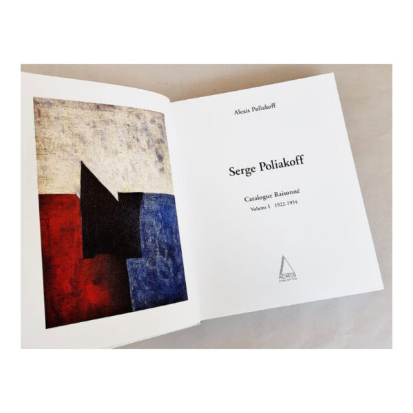 Serge Poliakoff. 2 volumes Monographie – Catalogue raisonné – Image 4