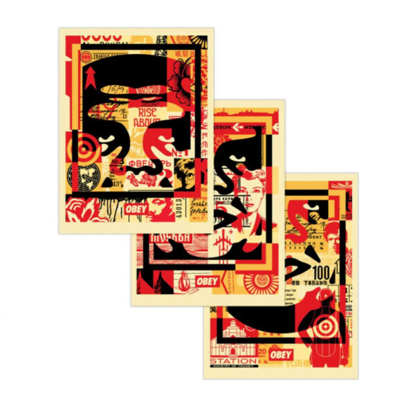Obey 3 face collage – Image 2