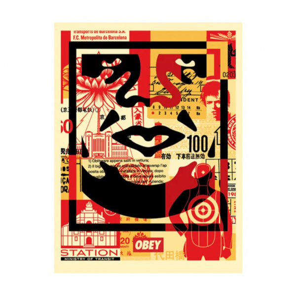 Obey 3 face collage – Image 3