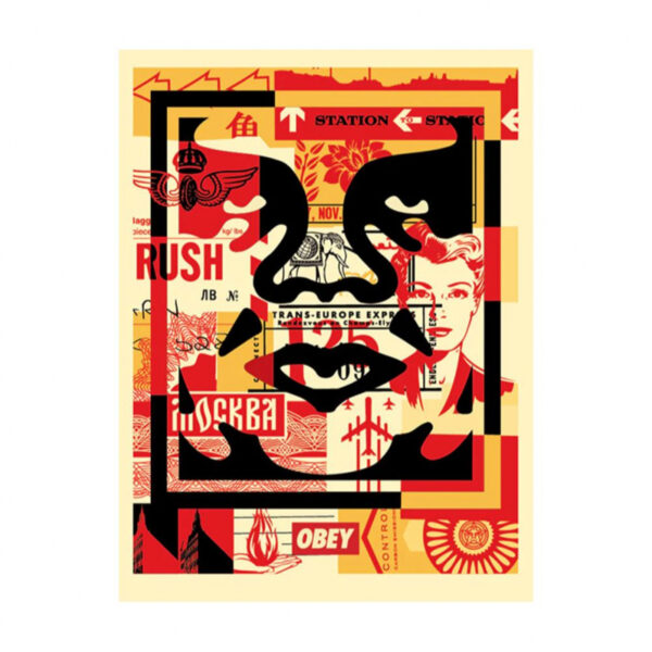 Obey 3 face collage – Image 4