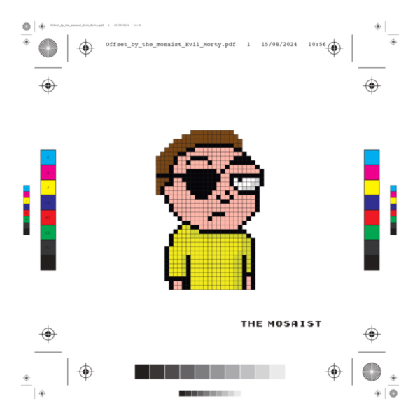 Evil Morty, Print