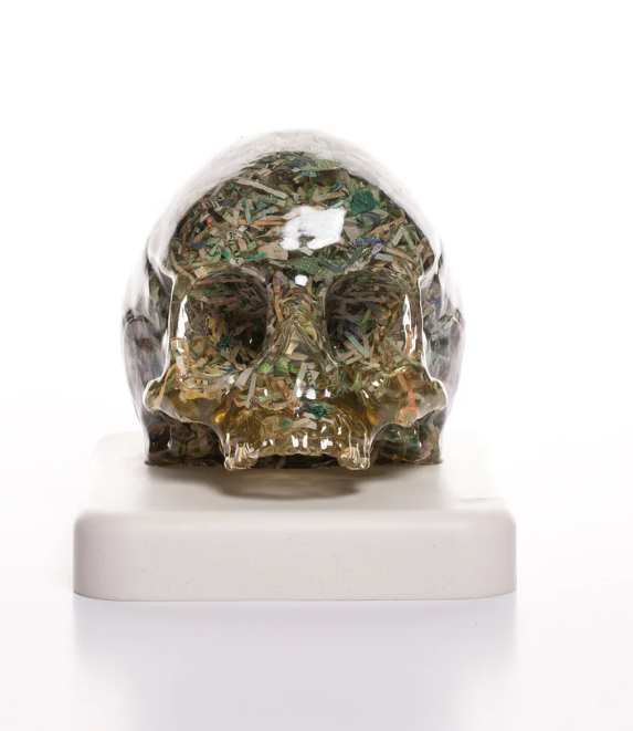 death + taxes (small skull)