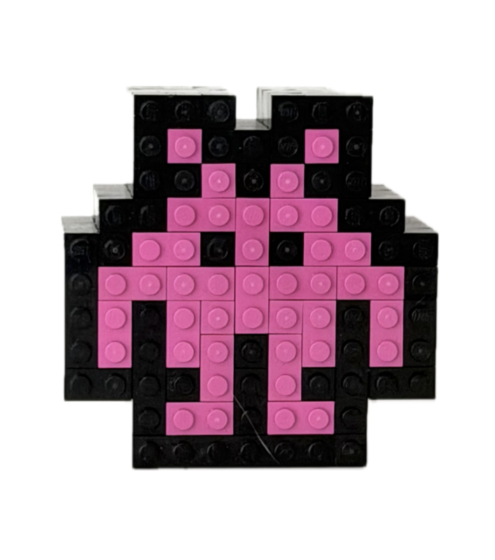 alien dark pink